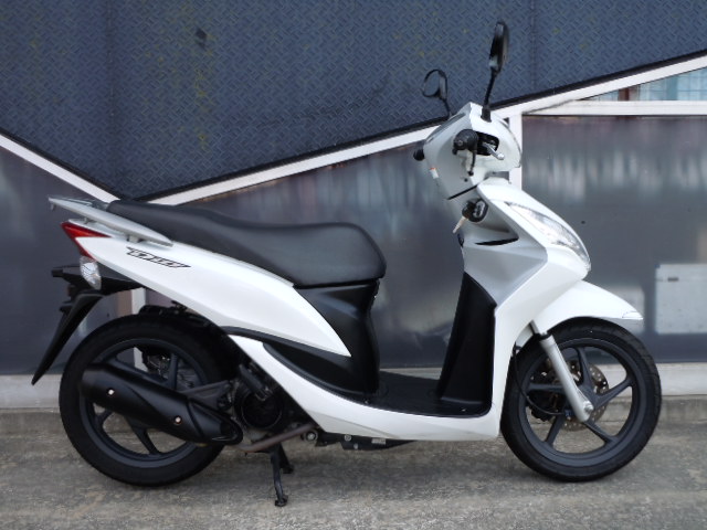 ホンダ ディオ110 Jf31 ホワイト 中古車 バイク ホバークラフト専門店 ルーニー