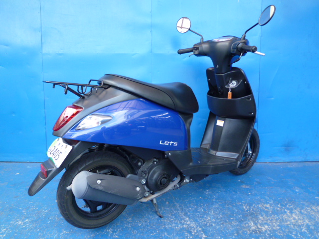 スズキ レッツ (CA4AA) ブルー 中古車 バイク＆ホバークラフト専門店