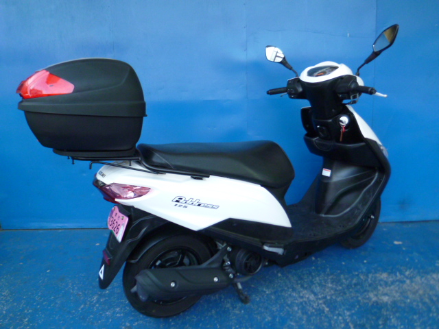 スズキ アドレス125 (DT11A) ホワイト 中古車 バイク＆ホバークラフト