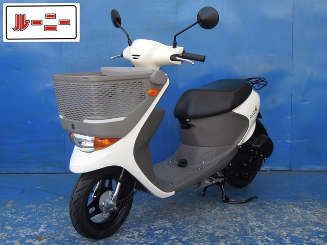 スズキ レッツ4バスケット(CA43A) アイボリー 中古車 バイク＆ホバークラフト専門店 ルーニー