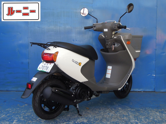 スズキ レッツ4バスケット(CA43A) アイボリー 中古車 バイク＆ホバークラフト専門店 ルーニー
