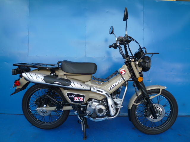 ハンターカブ純正ホイール 新車取り外し